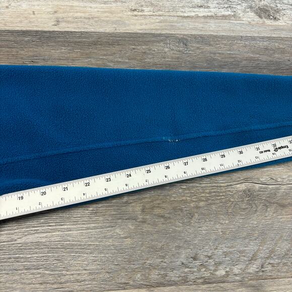 The North Face Teal‎ Blue Womens Large Full Zip Mock Neck Fleece Jacket Gorpcore - Picture 5 of 13